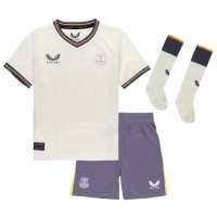 Echipament fotbal Everton Iliman Ndiaye #10 Tricou Treilea 2024-25 pentru copii maneca scurta (+ Pantaloni scurti)